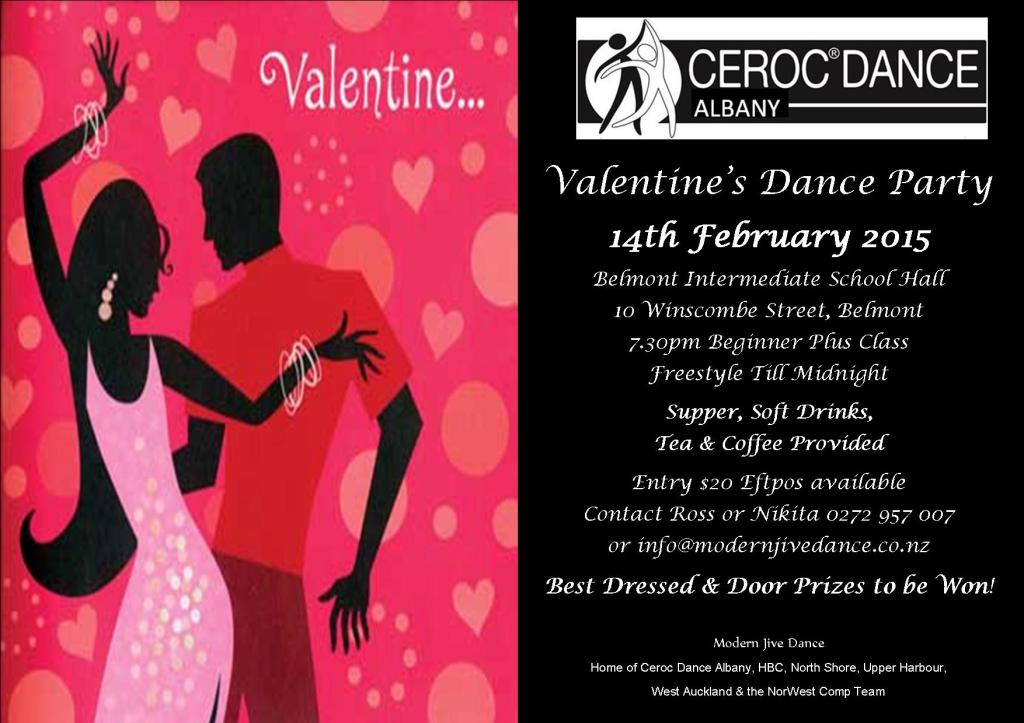 14.02.15 Valentines Dance Party