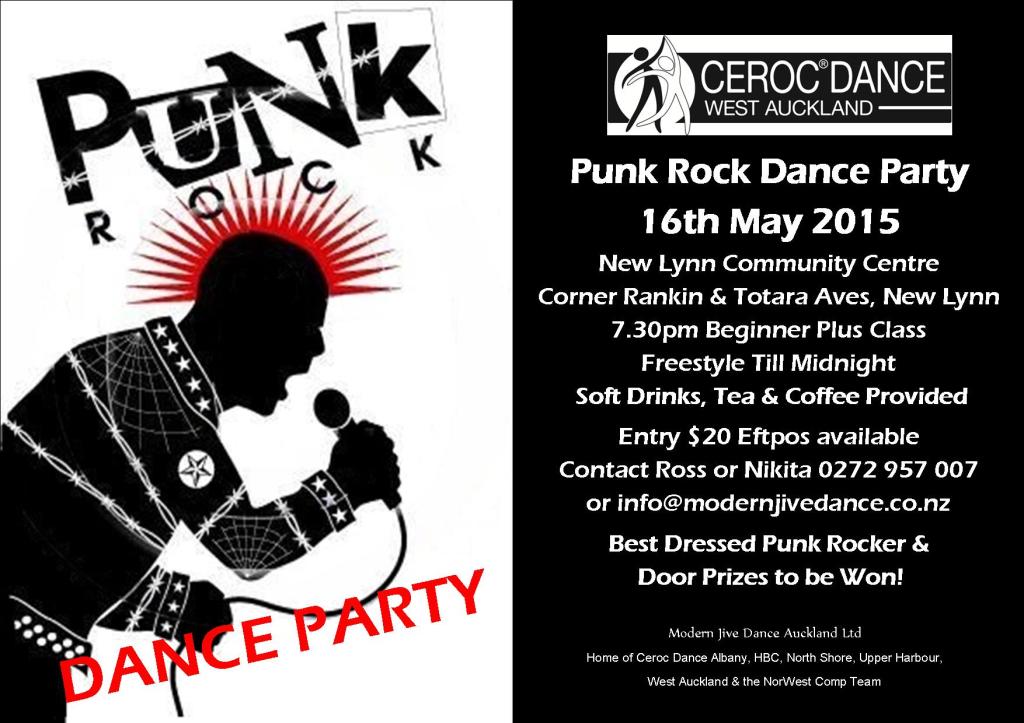 16.05.15 Punk Rock Dance Party