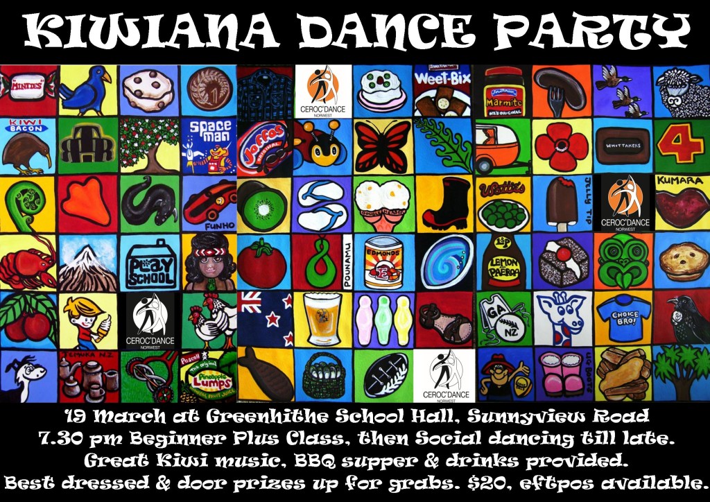19 Mar 16 Kiwiana Dance Party