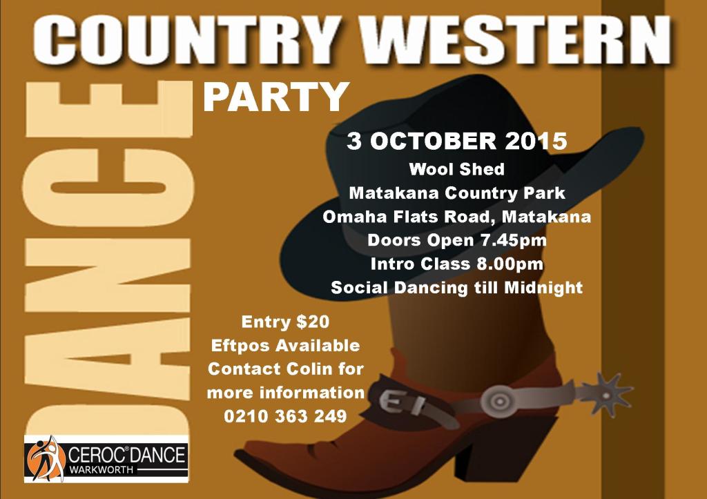 3 October 2015 Country Western DP