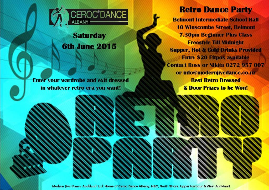 6.06.15 Albany Retro Dance Party