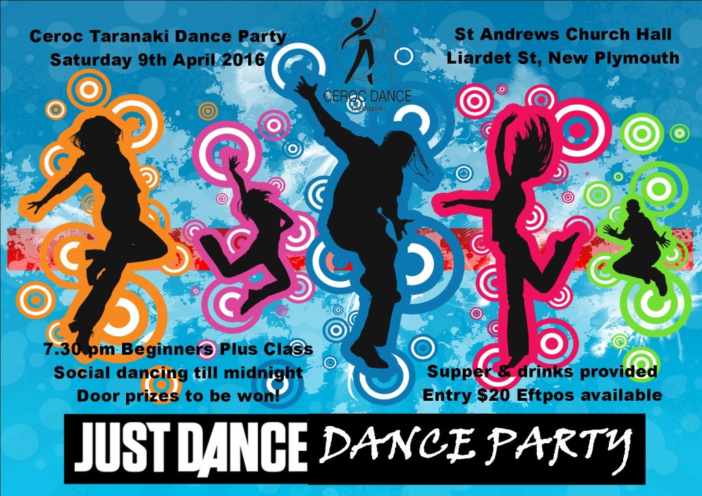 Ceroc Taranki Dance Party 9 April 16