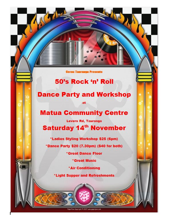 Ceroc Tauranga Dance Party 14 Nov 15
