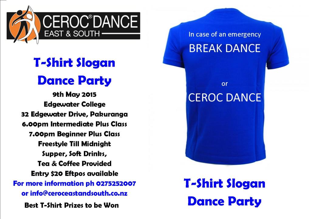 E&S DP T Shirt Slogan 9 May 15
