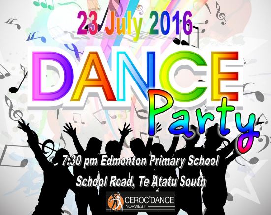 Norwest Dance Paty 23rd July 2016 Flyer