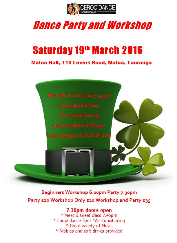Tauranga Dance Party March 2016